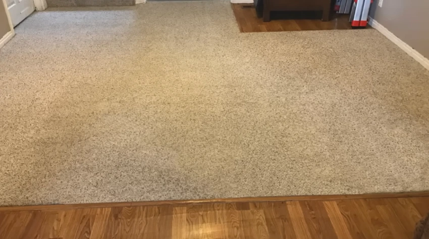 After high traffic carpet cleaning in Medford, Oregon